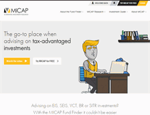 Tablet Screenshot of micap.com